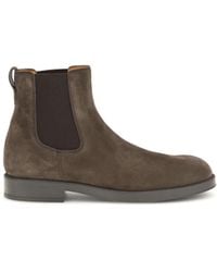 Tod's - Suede Chelsea Boots - Lyst