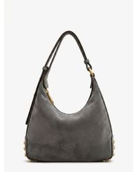 Tod's - Mini Bag Metal Dots Suede Shoulder Bag - Lyst