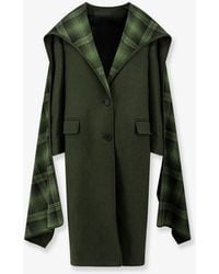 The Attico - Wool Blend Coat - Lyst