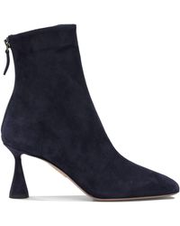 Aquazzura - "Amore 75 Mm" Ankle Boots With Zipper - Lyst
