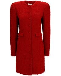 Magda Butrym - Short Bouclé Dress - Lyst