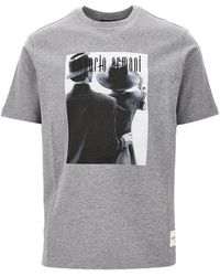 Emporio Armani - Icon Photographic Print T-Shirt - Lyst