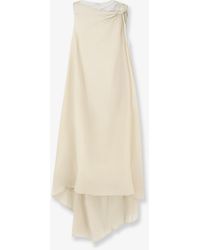 LAMRONS - Dress Viscose-Lyocell Blend - Lyst