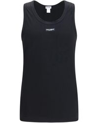 Dolce & Gabbana - Dolce & Gabbana Marcello Stretch-Cotton Tank Top - Lyst