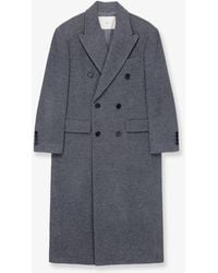 DUNST - Wool And Cashmere Blend Double-Breasted Coat - Lyst