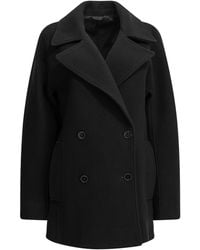 TOTEME - Short Wool Coat - Lyst