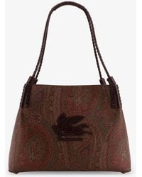 Etro - Libra S Arnica Paisley Fabric Shopping Bag - Lyst