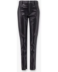 Sacai - Faux Leather Trousers - Lyst