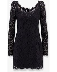 Dolce & Gabbana - Lace Dress - Lyst