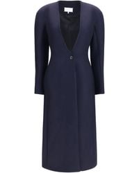 Margiela - Long Virgin Wool Coat - Lyst