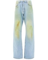 C.9.3 - Stained Effect Relaxed Fit Jeans - Lyst