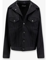 Balenciaga - Standing Denim Jacket - Lyst