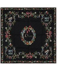 Dior - Dior Dior Arabesque Dioriviera 90 Silk Foulard - Lyst