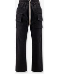 Rick Owens - Cotton Trousers - Lyst