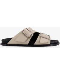 Alohas - Alba Low Leather Sandals - Lyst