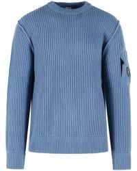 C.P. Company - Wool Blend Sweater - Lyst