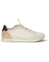 Brunello Cucinelli - Deer And Suede Sneakers - Lyst