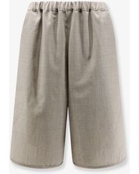 Frankie Shop - Nelis Mélange Virgin Wool Bermuda Shorts - Lyst