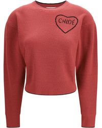 Chloé - Chloã Cropped Pullover - Lyst