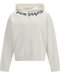 Palm Angels - Neck Logo Hoodie - Lyst