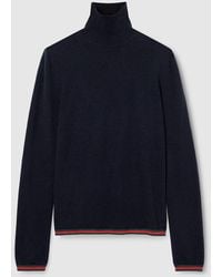 Gucci - Check Detail Cashmere Knitwear - Lyst
