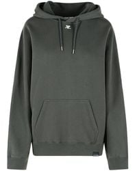 Courreges - Cotton Sweatshirt - Lyst