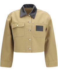 Balenciaga - Heavy Cotton Cropped Jacket - Lyst