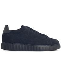 Hogan - 'H Stripes' Suede Sneakers - Lyst