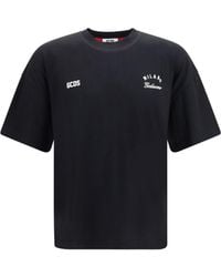 Gcds - Cotton Crewneck T-Shirt - Lyst