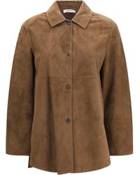 Max Mara - 'S Maxmara Gocce Suede Jacket - Lyst