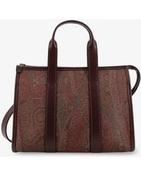 Etro - Arnica S Paisley Fabric Handbag - Lyst