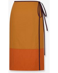 Saint Laurent - Nylon Pencil Skirt - Lyst