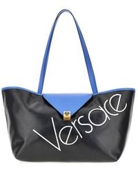 Versace - Small 'Vivian' Shopping Bag - Lyst