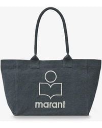 Isabel Marant - Yenky Zipped Cotton Shoulder Bag - Lyst