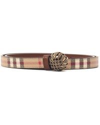 Burberry - 'Granulation' Belt - Lyst
