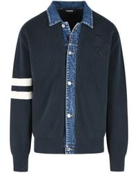 DSquared² - Cotton Blend Sweater - Lyst