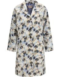 Marni - Printed Button Parka Coat - Lyst