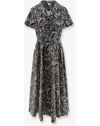 Aspesi - Chemisier Dress Cotton - Lyst