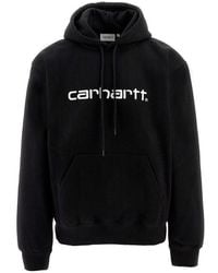Carhartt - Logo Embroidery Hoodie - Lyst