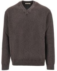 Daniele Fiesoli - Upcycled Cashmere V-Neck Sweater - Lyst