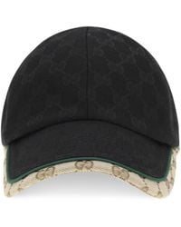 Gucci - Gg Cotton Fabric Baseball Hat - Lyst