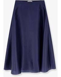 Alberta Ferretti - Silk Skirt - Lyst