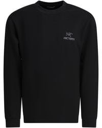 Arc'teryx - Fleece "Emblem" Crewneck Sweatshirt - Lyst
