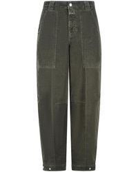 Closed - Rhannon Cotton Pants - Lyst