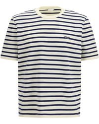 Prada - Short-Sleeve Cotton Sweater - Lyst