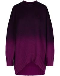 The Attico - Wool Blend Mini Dress - Lyst