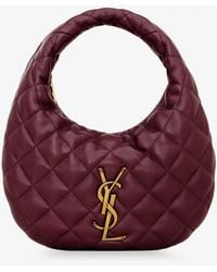 Saint Laurent - Icarino Leather Handbag - Lyst