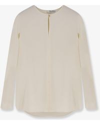 Max Mara - Mxpmitico Stretch Silk Shirt - Lyst