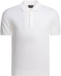 Tom Ford - Cotton Knit Polo Shirt - Lyst