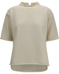 Bottega Veneta - Wool And Cashmere-Blend Knit T-Shirt - Lyst